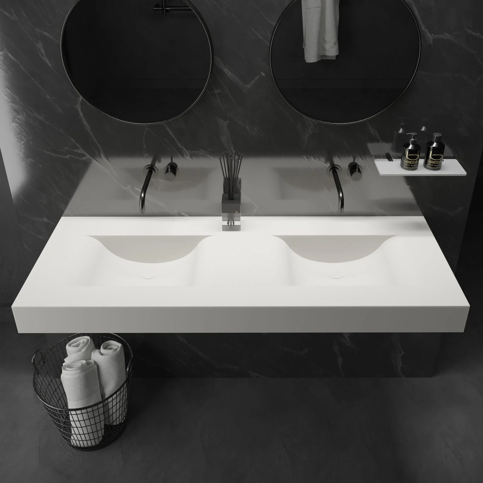 Volo 55″ Wide Double Vanity